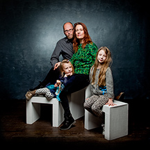 familie portret studio